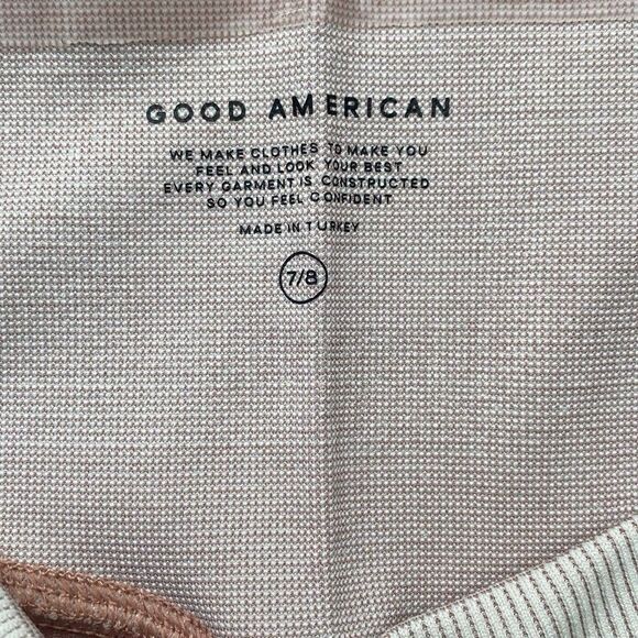 GOOD AMERICAN Performance Leggings Dusty Rose 7/8 Length Size 7/8 Plus XXXL - Picture 8 of 9